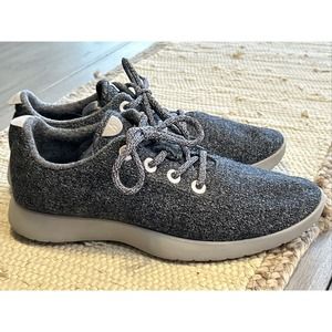 Allbirds Wool Runners Gray Comfort Warm Sneakers Womens Size 10
